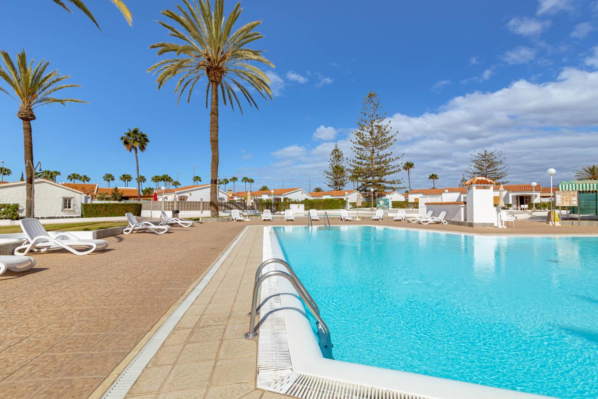Canarian Holiday Home - Sunset Bungalow In Playa Del Ingles San Bartolomé エクステリア 写真