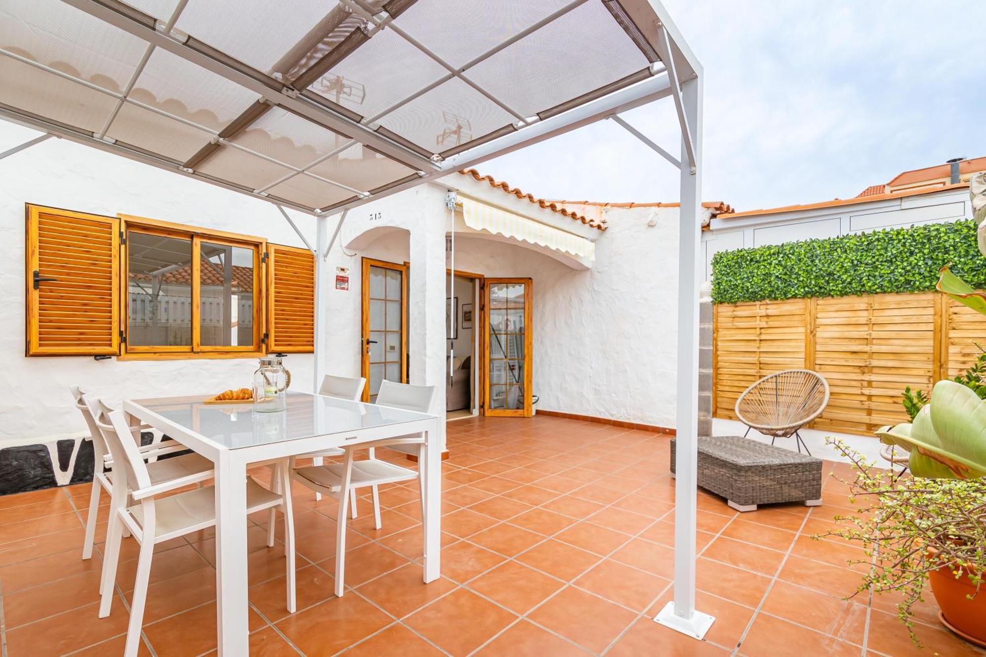 Canarian Holiday Home - Sunset Bungalow In Playa Del Ingles San Bartolomé エクステリア 写真